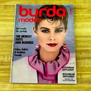 Vintage Burda magazine
